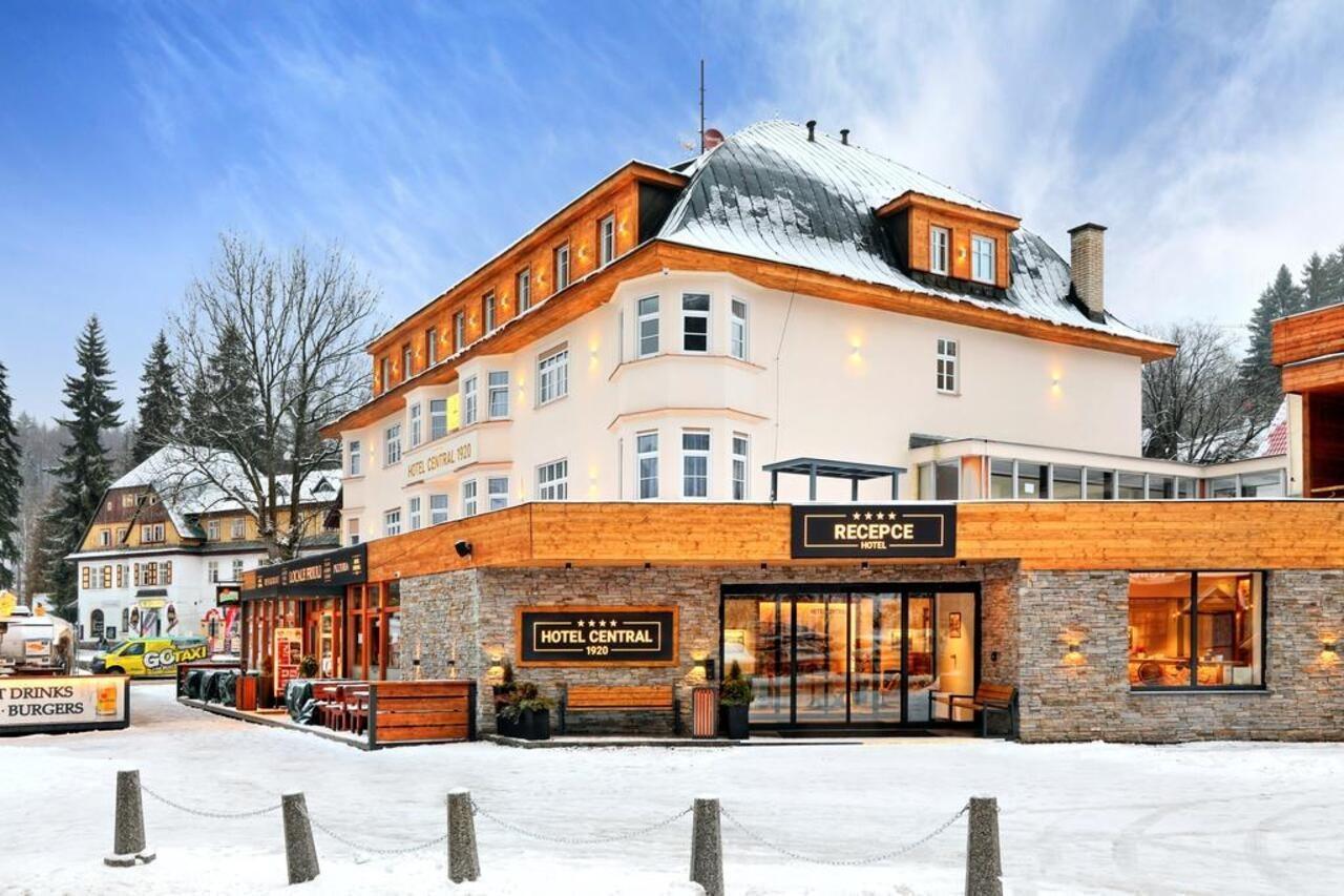 Hotel Central 1920 Špindlerŭv Mlýn Buitenkant foto